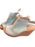 Kenneth Cole 100% Suede Pink Blue Teal Heels Size 10 - photo 1