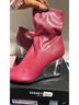 Kenneth Cole 100% Suede Pink Blue Teal Heels Size 10 - photo 7