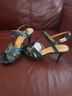 Kenneth Cole 100% Suede Pink Blue Teal Heels Size 10 - photo 3