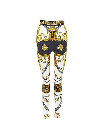 Versace Versace Rodeo Barocco harness legging pants (view 1)