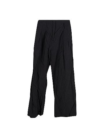 Ulla Johnson Ulla Johnson Wide Leg Trousers in Black Polyester (view 1)