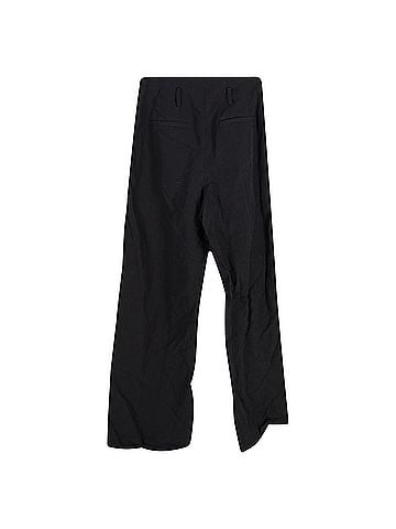 Ulla Johnson Ulla Johnson Wide Leg Trousers in Black Polyester (view 2)