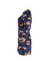 MSGM 100% Synthetic Blue MSGM Printed Mini Dress in Blue Polyester Size 10 - photo 2