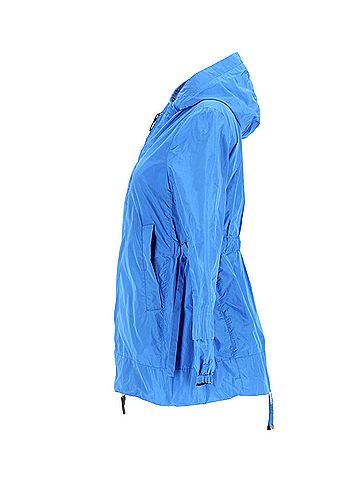 Max Mara 'S Max Mara Windbreaker Jacket in Blue Polyester (view 2)