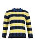 MSGM 100% Cotton Multi Color MSGM Striped Patterned Sweater in Multicolor Wool Size XL - photo 1