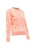 Chanel 100% Wool Pink Chanel peach cashmere blend floral CC knitted pullover sweater Size 4 - photo 3