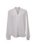 Michael Kors 100% Silk White Michael Michael Kors  V-Neck Blouse in White Silk Size M - photo 1