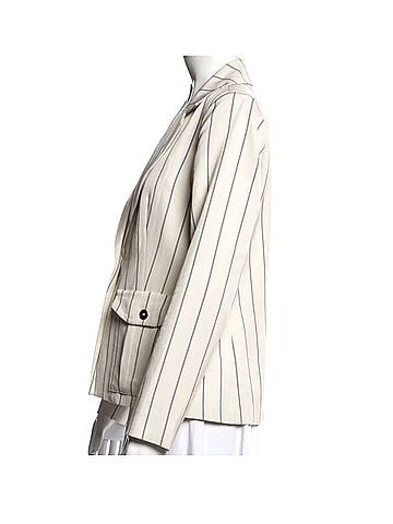 Alexis Striped Button Blazer Blazer (view 2)