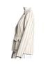 Alexis Stripes Gray Ivory Blazer Size M - photo 2