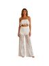 FP BEACH 60% Cotton 40% Polyester 100% Rayon Print White Casual Pants Size S - photo 1