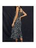 Hutch Print Black White Casual Dress Size XL - photo 3