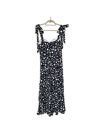 Hutch Flounced Shoulder-Tie Midi Dress Casual Dress (view 2)