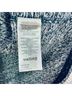 We the Free 100% Cotton Solid Blue Ivory Pullover Sweater Size M - photo 8