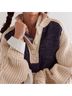 We the Free 100% Cotton Solid Blue Ivory Pullover Sweater Size M - photo 4