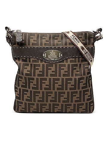 Fendi Zucca Canvas Selleria Crossbody (view 1)