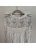 Olivaceous White Casual Dress Size S - photo 6