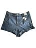 Express Blue Denim Shorts Size 12 - photo 1