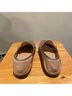 Coach 100% Leather Gold Flats Size 8 - photo 4