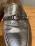 Coach 100% Leather Gold Flats Size 8 - photo 8