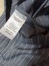 Unique Vintage Stripes Gray Casual Pants Size XS - photo 4