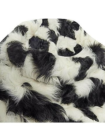 Dries Van Noten Dries Van Noten goat fur boxy sweater top (view 2)