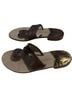 Jack Rogers Brown Gold Sandals Size 8 - photo 2