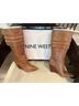 Nine West 100% Leather Brown Wedges Size 8 1/2 - photo 3