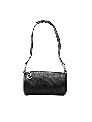 Gucci Mini Leather Blondie Barrel Shoulder Bag (view 1)