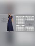 Alex Evenings 100% Polyester Floral Blue Cocktail Dress Size 10 (petite) - photo 5
