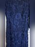 Alex Evenings 100% Polyester Floral Blue Cocktail Dress Size 10 (petite) - photo 15