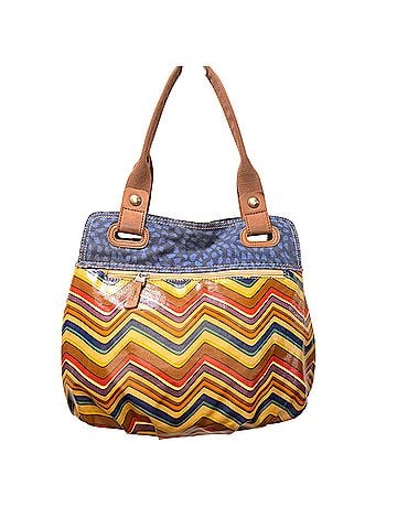 Fossil Leather Tote (view 2)