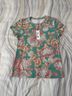 L'Agence Floral Multi Color Short Sleeve Blouse Size S - photo 8