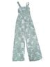 Derek Heart 100% Rayon Floral Green Jumpsuit Size S - photo 2