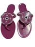Jack Rogers 100% Rubber Pink Sandals Size 8 - photo 1
