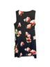 Alyx Floral Black Red Casual Dress Size 16 - photo 2