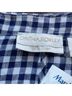 Cynthia Rowley 100% Linen Checkered-gingham Blue White Blazer Size S - photo 5