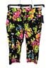 Torrid Floral Black Active Pants Size 3X - photo 1