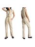 Rag & Bone Solid White Ivory Jumpsuit Size L - photo 1