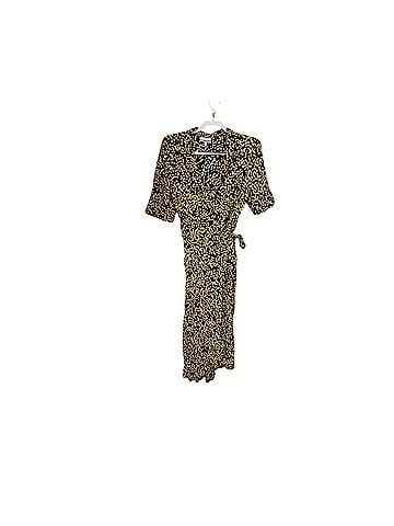 Ganni GANNI Dexter Ruffle Wrap Dress Cocktail Dress (view 2)