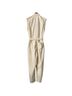 Rag & Bone Solid White Ivory Jumpsuit Size L - photo 5