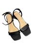 A New Day Black Sandals Size 9 1/2 - photo 1