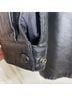 Wilson 100% Leather 100% Nylon Black Coat Size L - photo 6