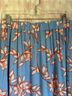 Talbots 100% Viscose Floral Blue Orange Casual Skirt Size M - photo 9