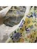 Astr 100% Polyester 95% Polyester 5% Elastane Floral Green Yellow Casual Dress Size L - photo 6