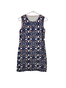 Vineyard Vines Whale Tail Tile Embroidered Dress Casual Dress (view 1)