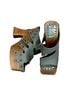 Ugg Australia 100% Leather Blue Wedges Size 10 - photo 1