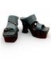 Ugg Australia 100% Leather Blue Wedges Size 10 - photo 5