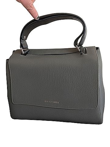 Orciani Leather Shoulder Bag (view 1)