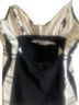 Athleta Stripes Plaid White Blue Swimsuit Top Size M - photo 2