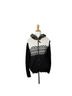 Tommy Hilfiger 100% Cotton 72% Acrylic 23% Polyester Polka Dots Graphic Black White Pullover Sweater Size XL - photo 8